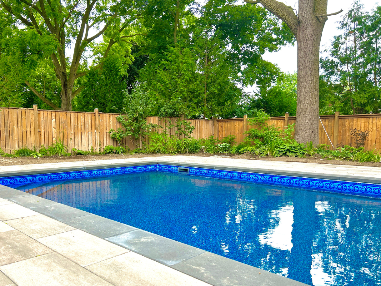 Photo of our swimming pool